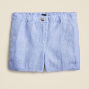 J. Crew Women’s HARBOR 3” Shorts in Linen Size Large